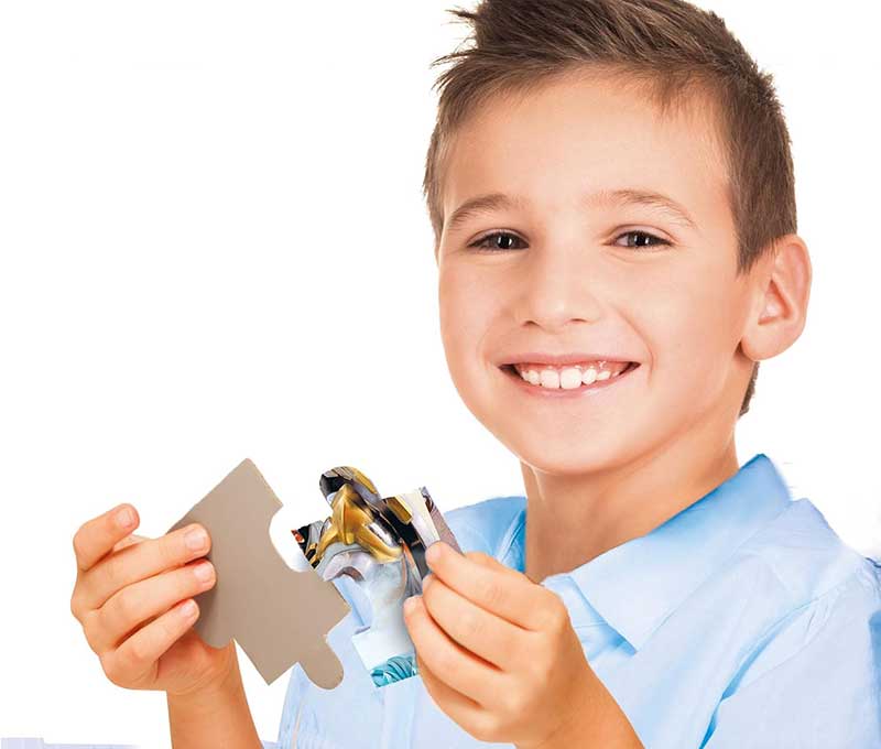 Maxi puzzle slagalice za decu 104 dela Jurassic World Clementoni 23770 - detalj