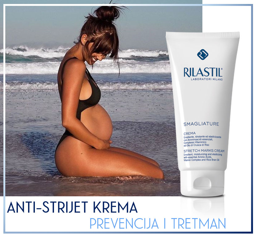 Rilastil krema za strije - detalj