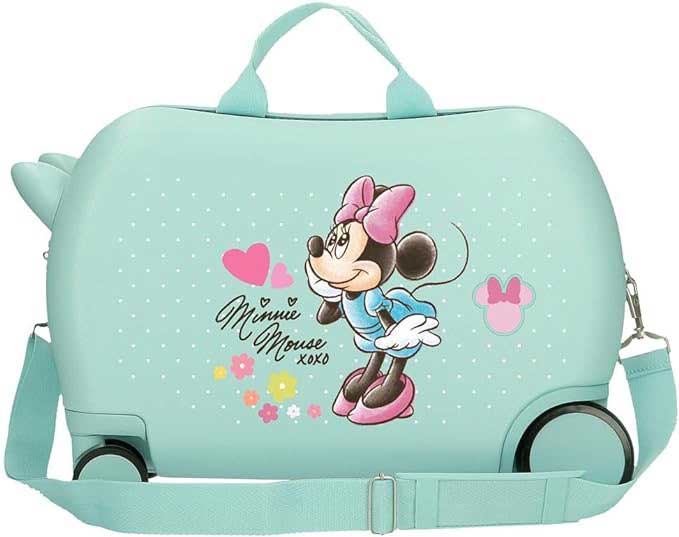 Dečiji kofer za vožnju Disney Minnie Imagine turquoise 42310 - detalj