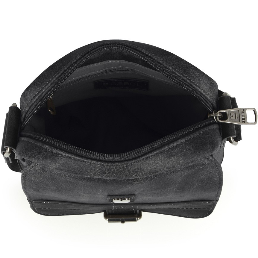 Muška torbica na rame Gabol Flat 533801-01 - detalj