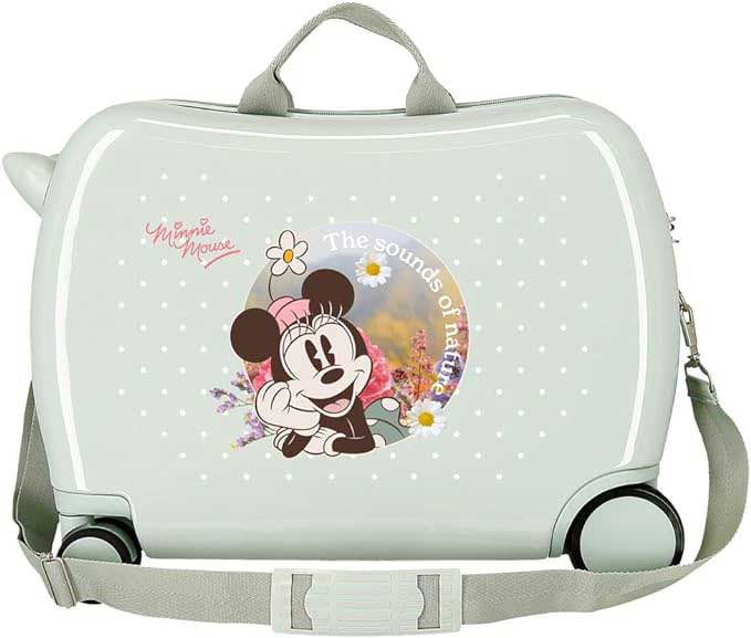 Dečiji putni kofer za vožnju Disney Minnie Wild nature 29698 - detalj