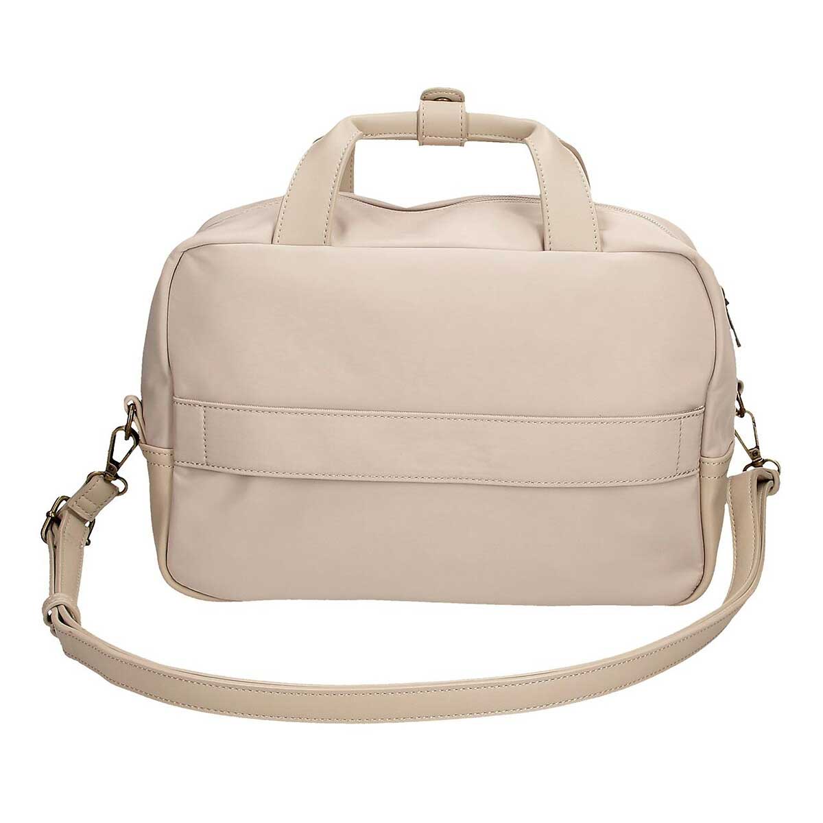 Ženska torba kozmetički neseser 2u1 Pepe Jeans Morgan beige 79247 - detalj