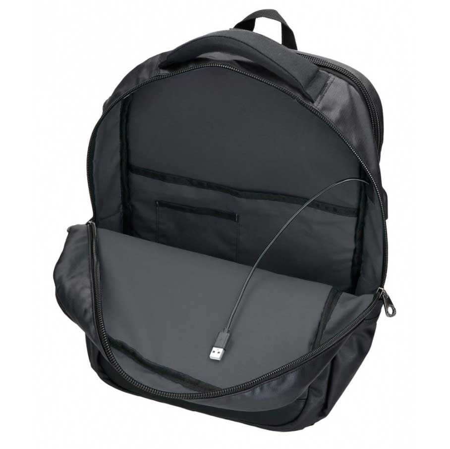 Ranac za laptop 15.6in Pepe Jeans Hatfield black 77727 - detalj