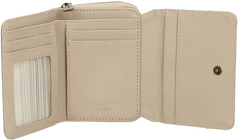 Ženski novčanik 10cm Pepe Jeans Morgan beige 79282 - detalj