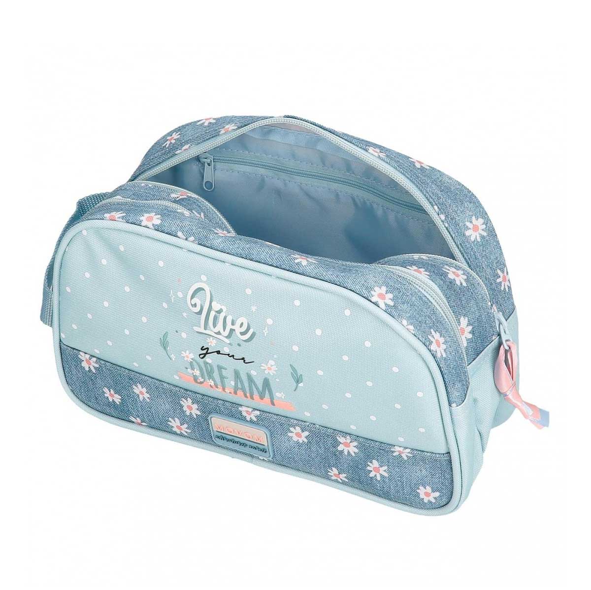 Putni neseser sa dve pregrade Movom Live your dreams 37644 - detalj