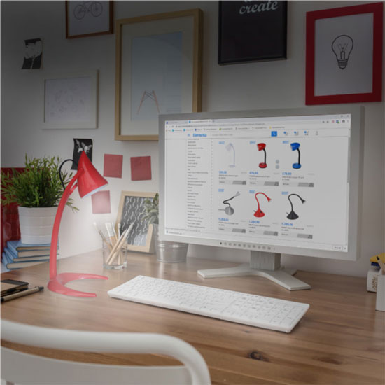 Prosto Stona LED lampa 3.2W LSL-79/RD - detalj