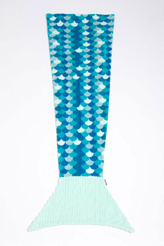 Kanguru sirena ćebe plava - detalj