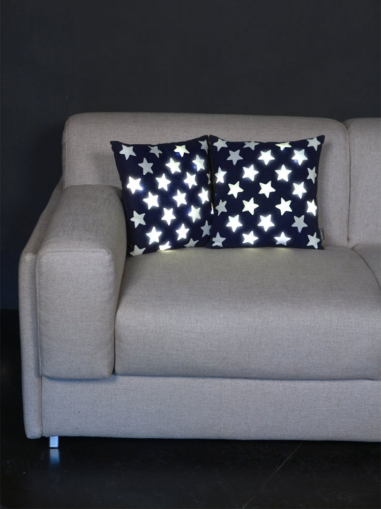 Svetlucavi jastuk zvezda - detalj