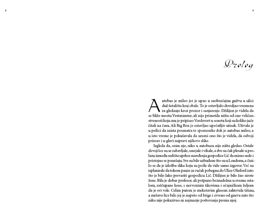 Ostaviti Svet Za Sobom, Margaret Forster - detalj