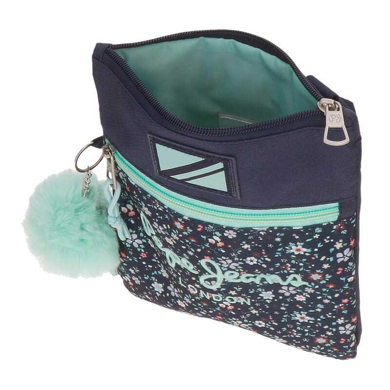 Torbica za devojke i devojčice Pepe Jeans Alenka navy 67155 - detalj