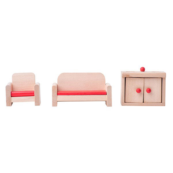 Woodyland Kućica sa lutkama i nameštajem 91328 - detalj