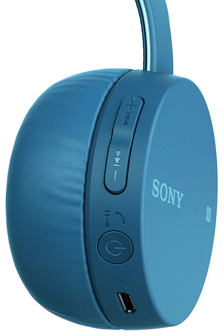 Sony WH-CH400 BlueTooth Bežične Slušalice Plave - detalj