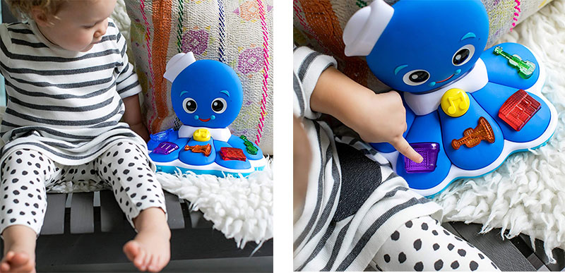 KIDS II Baby Einstein Igračka ORKESTAR OKTOPOD Octopus Orchestra - detalj