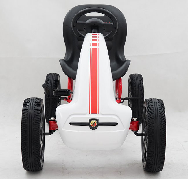 Dečiji Karting na pedale 1 Beli - detalj