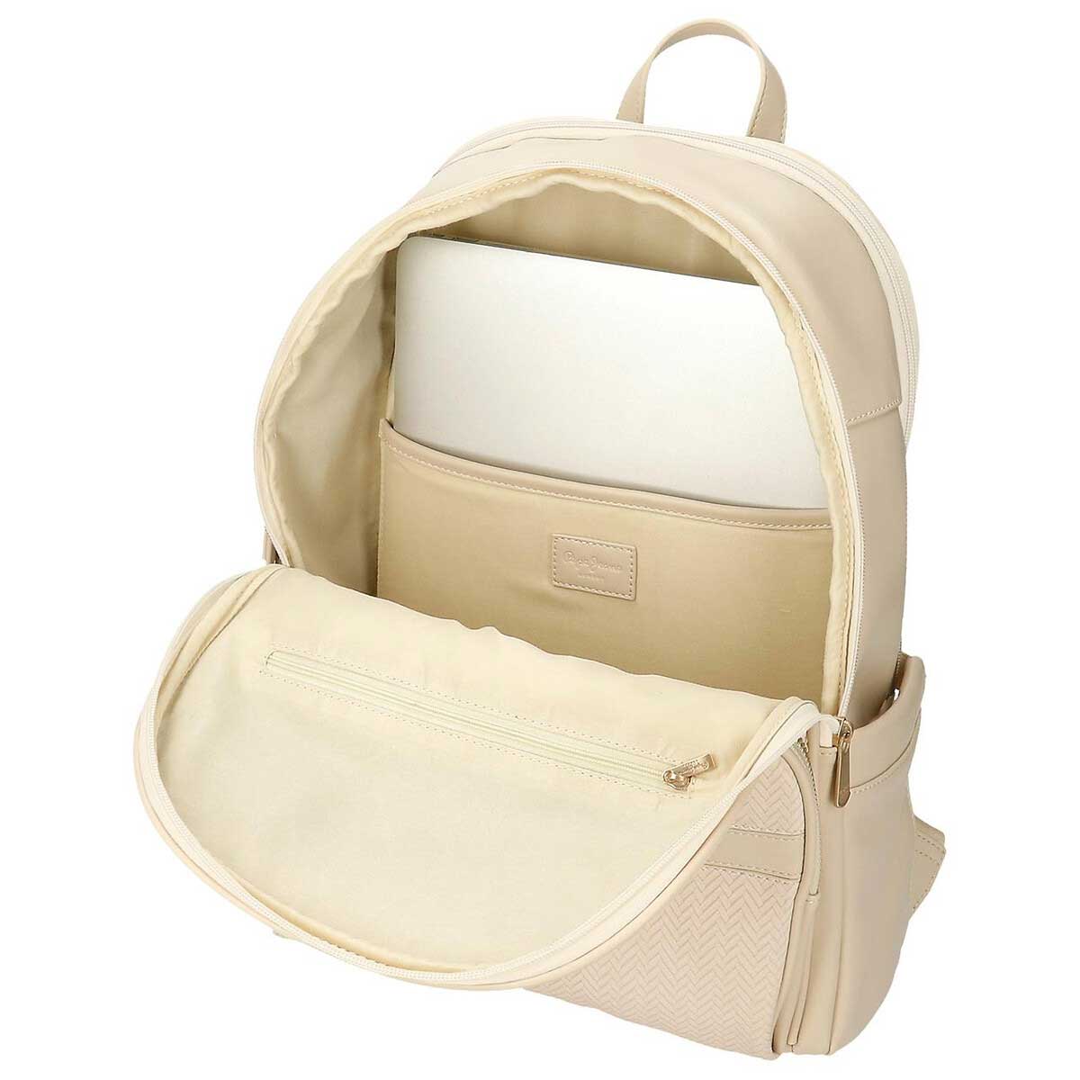 Ranac za laptop Pepe Jeans Sprig beige 79124 - detalj