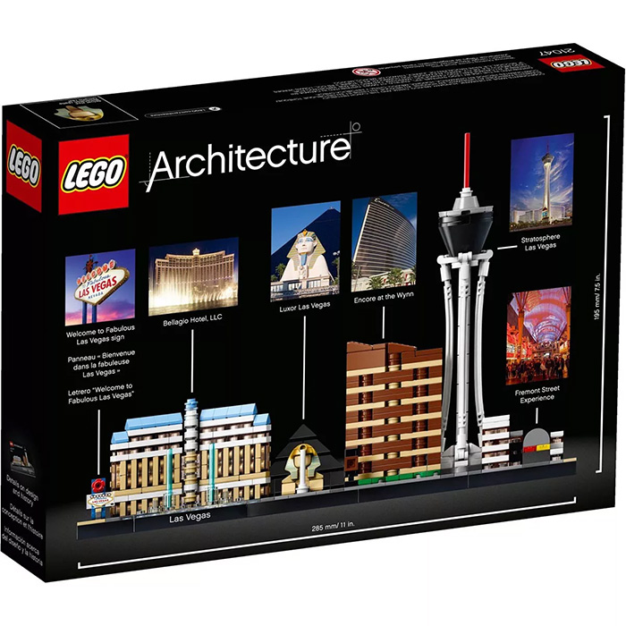 LEGO® kocke architecture - Las Vegas 21047 - detalj