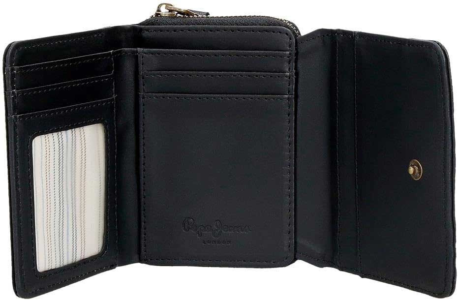 Ženski novčanik 10cm Pepe Jeans Morgan black 79282 - detalj