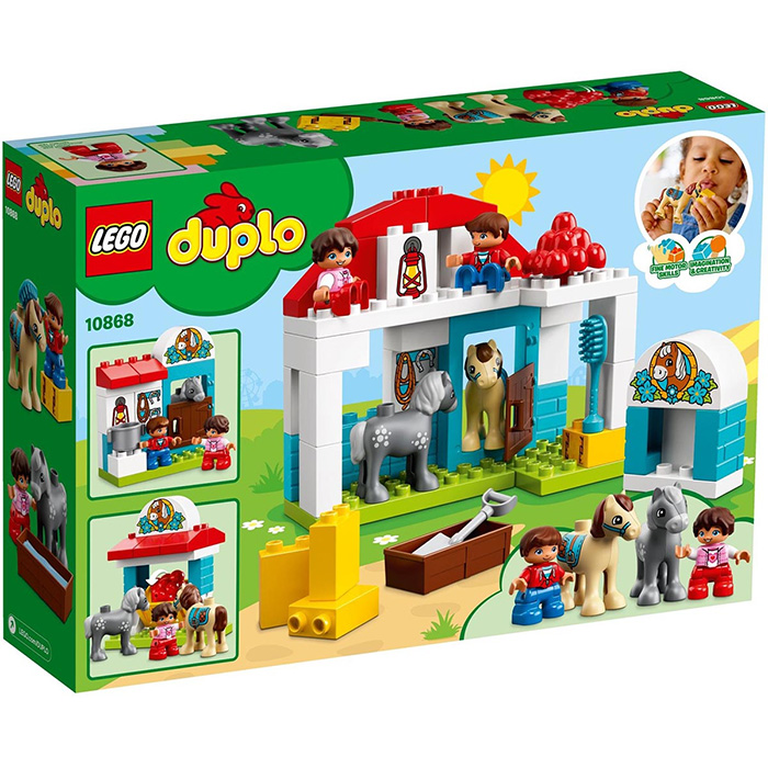 LEGO® DUPLO® - Grad - Štala za ponije na farmi 10868 - detalj
