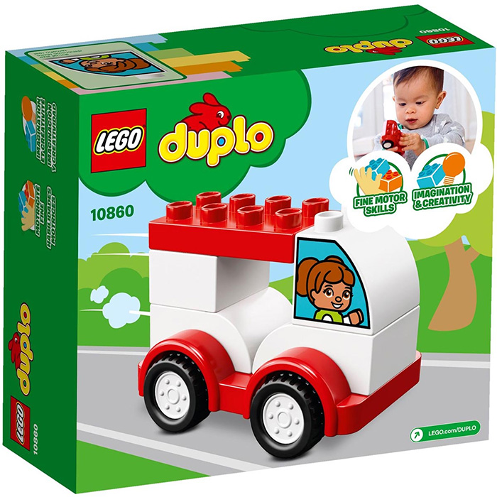 LEGO® DUPLO® - Moj prvi trkački auto 10860 - detalj