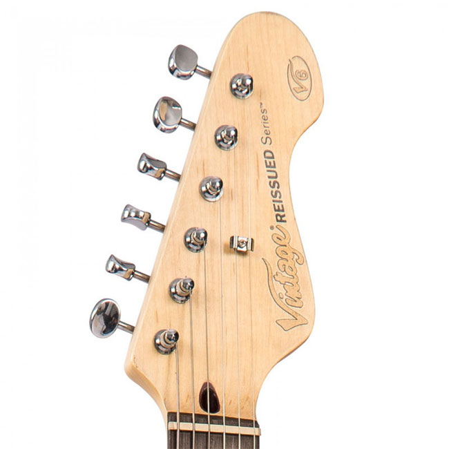 Električna gitara Vintage V6VW Reissued Vintage White - detalj