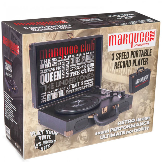 Gramofon sa zvučnicima Marquee Club RPMQ3 - detalj