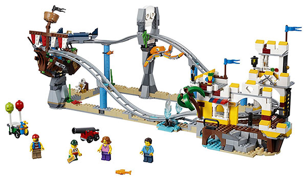 LEGO® Creator Kocke 3u1 - Piratski roler koster 31084 - detalj