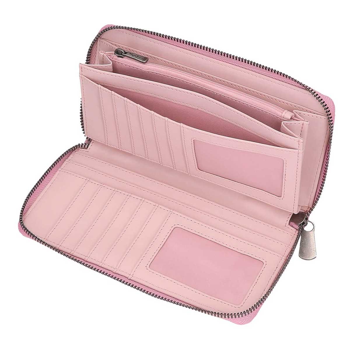 Ženski novčanik 19cm Pepe Jeans Corin pink 79585 - detalj