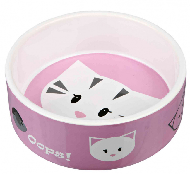 TRIXIE Činija za mačke - od keramike MIMI 0.3l - detalj