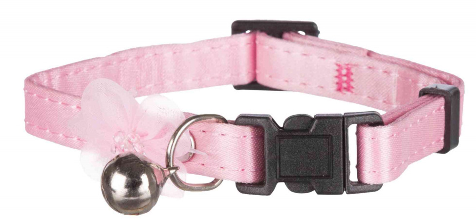 TRIXIE Ogrlica za mačke CVETIĆ od satena - detalj