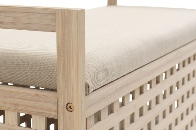 Klupa sa jastukom za sedenje Rail - detalj