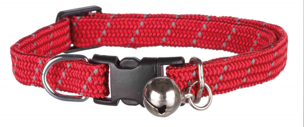 TRIXIE Ogrlica za mačke elastična XL reflekujuća - detalj