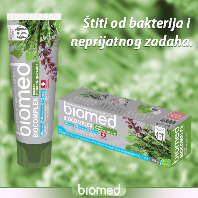 Splat Biomed Biocomplex pasta za zube 75ml - detalj