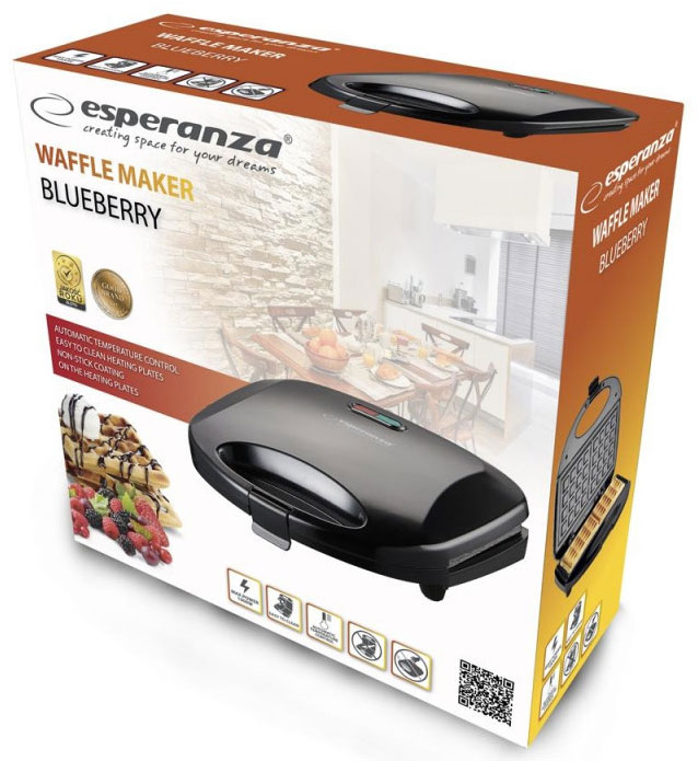Esperanza Aparat za Vafle - Galete EKT008 - detalj