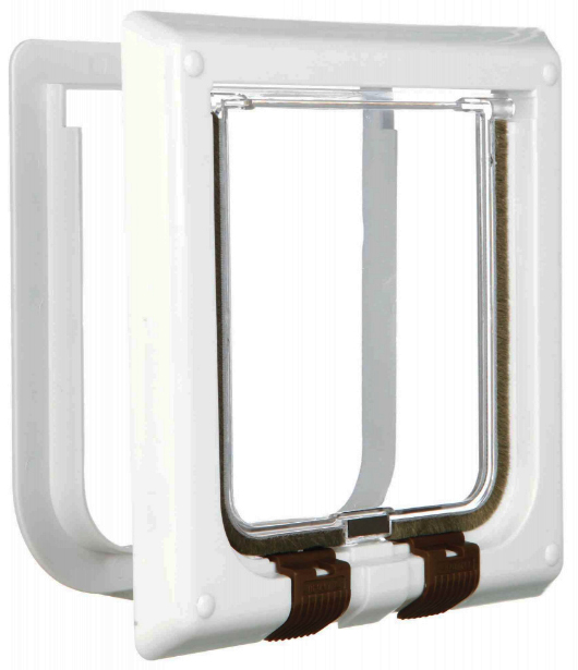 TRIXIE Vratanca za mačke - sa 4 načina rada - 21×21cm siva - detalj