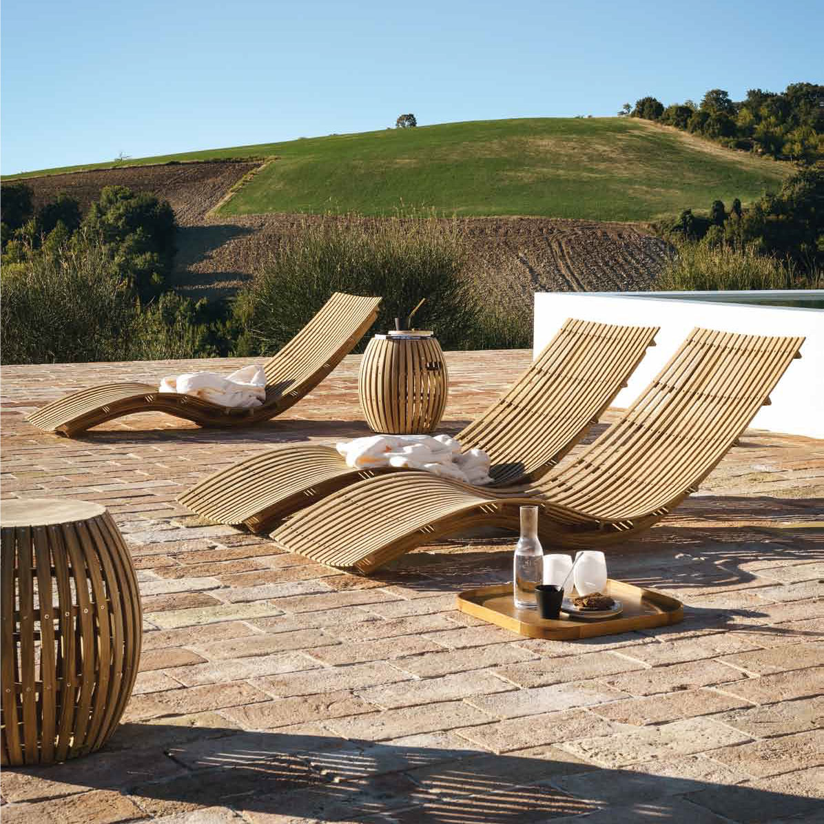 Baštenska Ležaljka IGNACIO - detalj