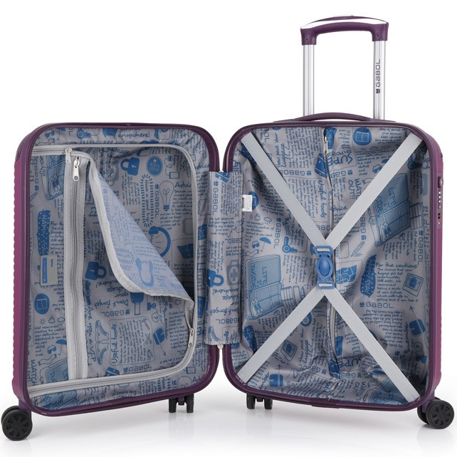 Kabinski ABS kofer sa 4 točka Gabol Balance 115922-16 - detalj