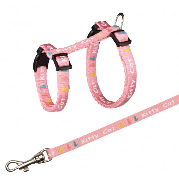 TRIXIE Am za mačke sa povocem i kopčama KITTY CAT 21-33cm - detalj