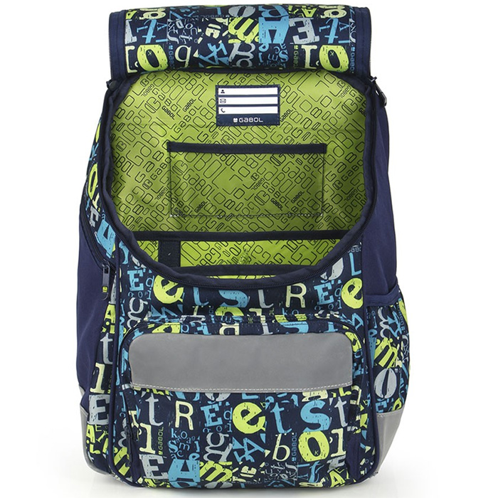 Školski ergonomski ranac Gabol Marker 222661 - detalj