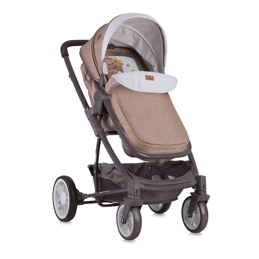 LORELLI Kolica za bebe S500 SET Beige and Yellow Happy Family - detalj