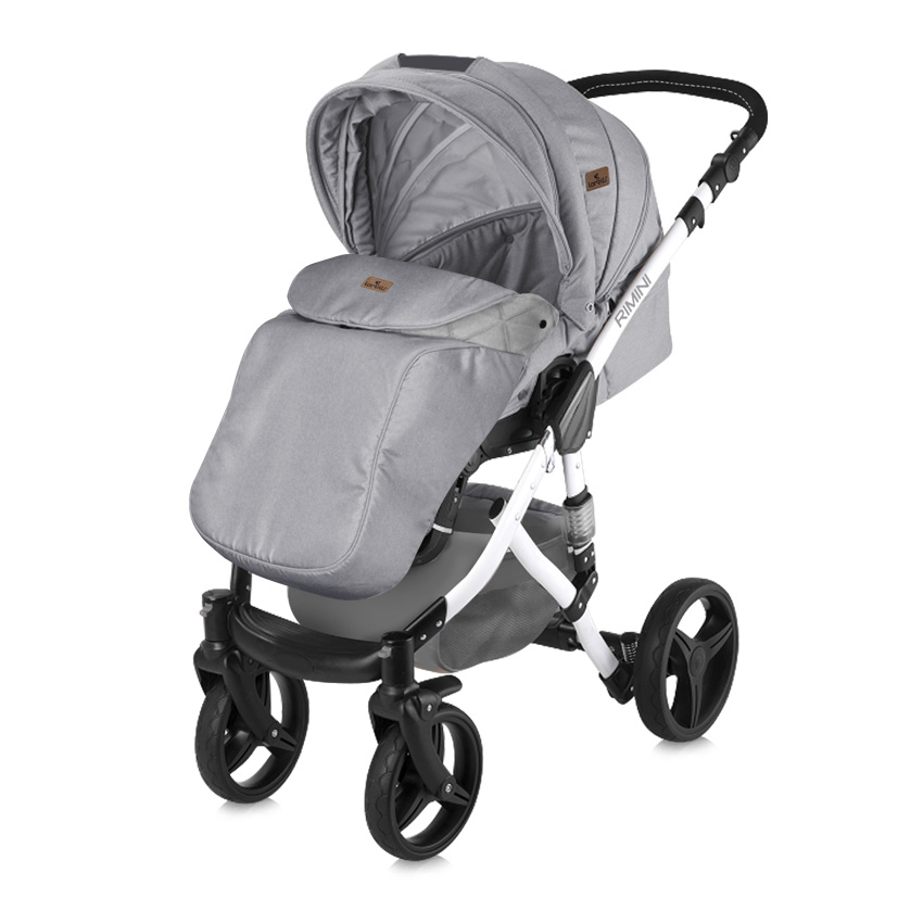 LORELLI Kolica za bebe RIMINI set Grey - detalj