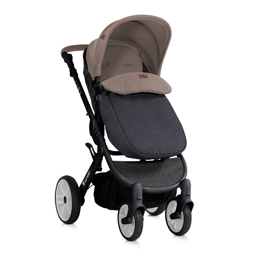 LORELLI Kolica za bebe LUNA Set 2 u 1 Beige and Black - detalj
