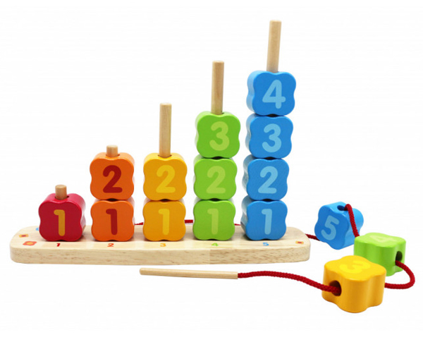 Pino Toys Didaktička klackalica - nizalica 8637 - detalj