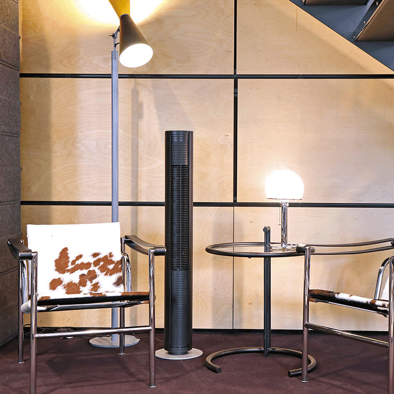 Rotirajući stubni ventilator Stadler Form Peter Black - detalj