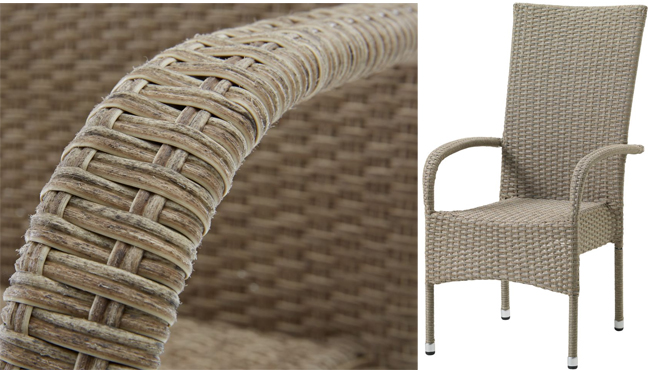 Baštenska garnitura Smios Sto sa dve stolice - detalj