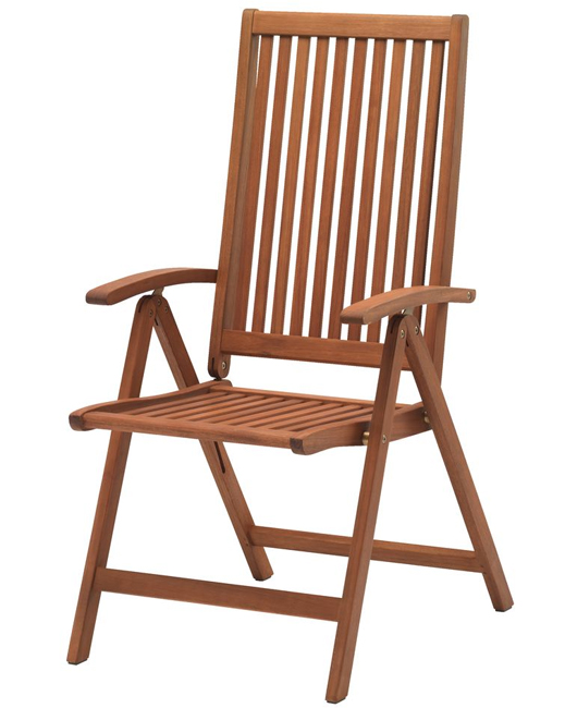 Baštenska garnitura Camille Sto sa četiri podesive stolice - detalj