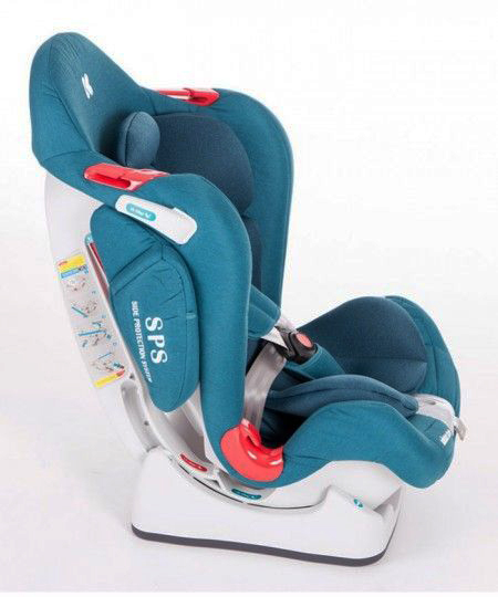 KIKKA BOO Autosedište O RIGHT + SPS 0-25kg Green - detalj