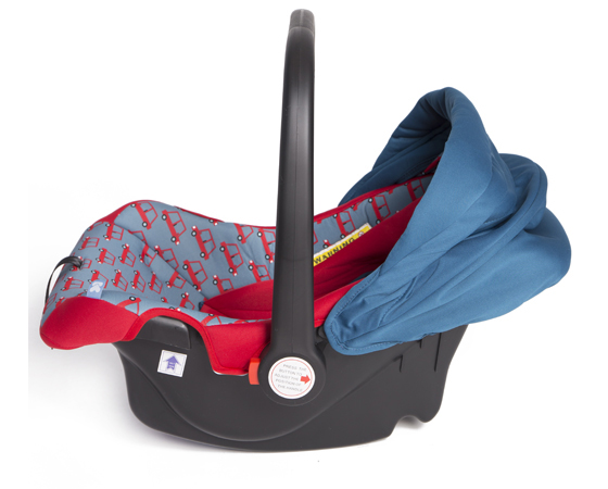 KIKKA BOO Autosedište LITTLE TRAVELER 0-13kg Flowers - detalj