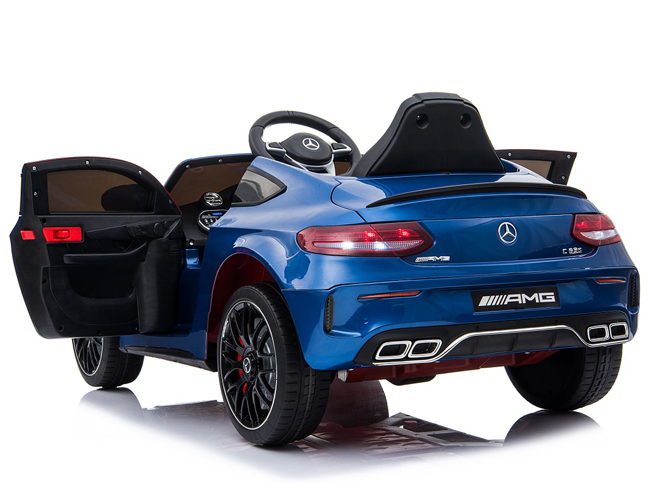 Dečiji automobil na akumulator Mercedes C63 AMG Plavi - detalj