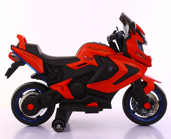 Dečiji motor na akumulator 1 Veliki Crveni - detalj