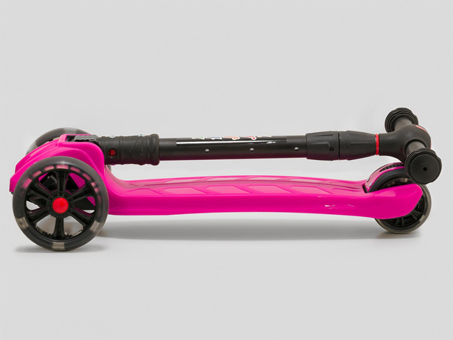 Dečiji trotinet sa svetlećim točkovima Fun Kids S920-PINK - detalj